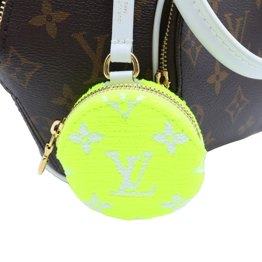 LOUIS VUITTON(ルイヴィトン) エリプスBB モノグラム ハンドバッグ ショルダーバッグ コインケース付き ブラウン/ホワイト/ネオンイエロー M20752 レディース
