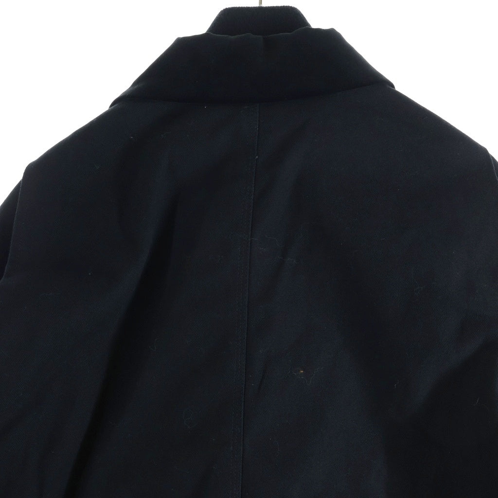 Sacai(サカイ) 23AW × Carhartt WIP キャンバス ドッキング ボンバージャケット MA-1 ブラック 23-03110M