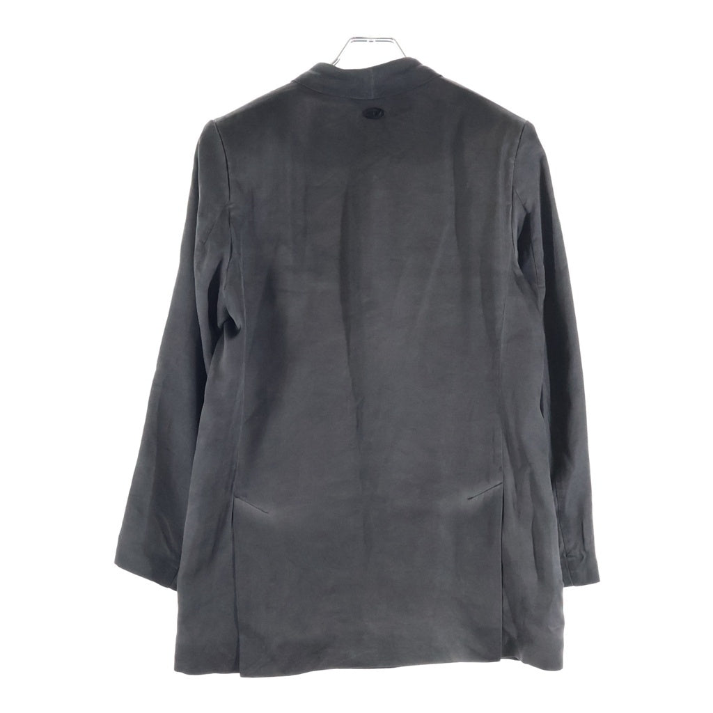 DIESEL(ディーゼル) G-AVINA-S1 JACKET ジーアヴィナ ショールカラー ダブルブレスト テーラードジャケット グレー A20106 0ALBG レディース