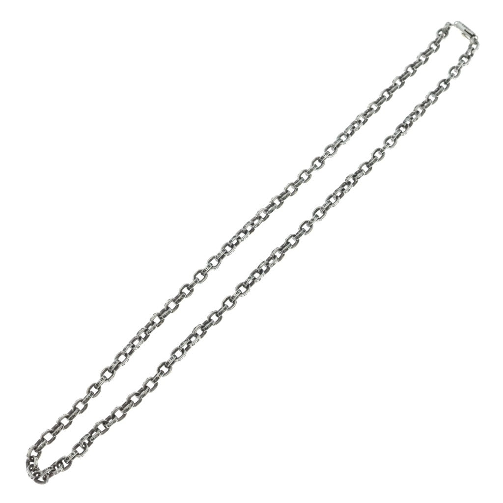 CHROME HEARTS(クロムハーツ) PAPER CHAIN 20 ペーパーチェーンネックレス 20inch シルバーBCA087 レディース