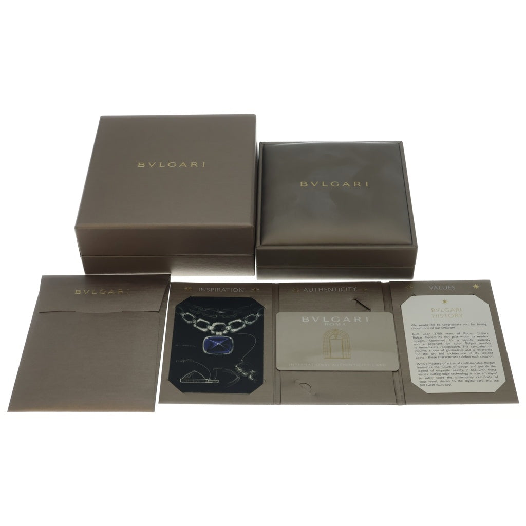 BVLGARI(ブルガリ) Serpenti Cross セルペンティ クロス ホワイトゴールド ダイヤモンドネックレス レディース