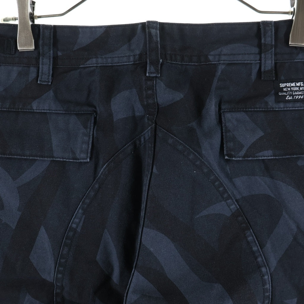 SUPREME(シュプリーム) 19AW Trival Cargo Pants トライバルカーゴパンツ ネイビー