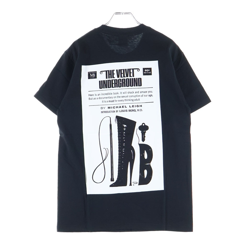 SUPREME(シュプリーム) 19AW The Velvet Underground Tee 半袖 クルーネック Tシャツ ブラック