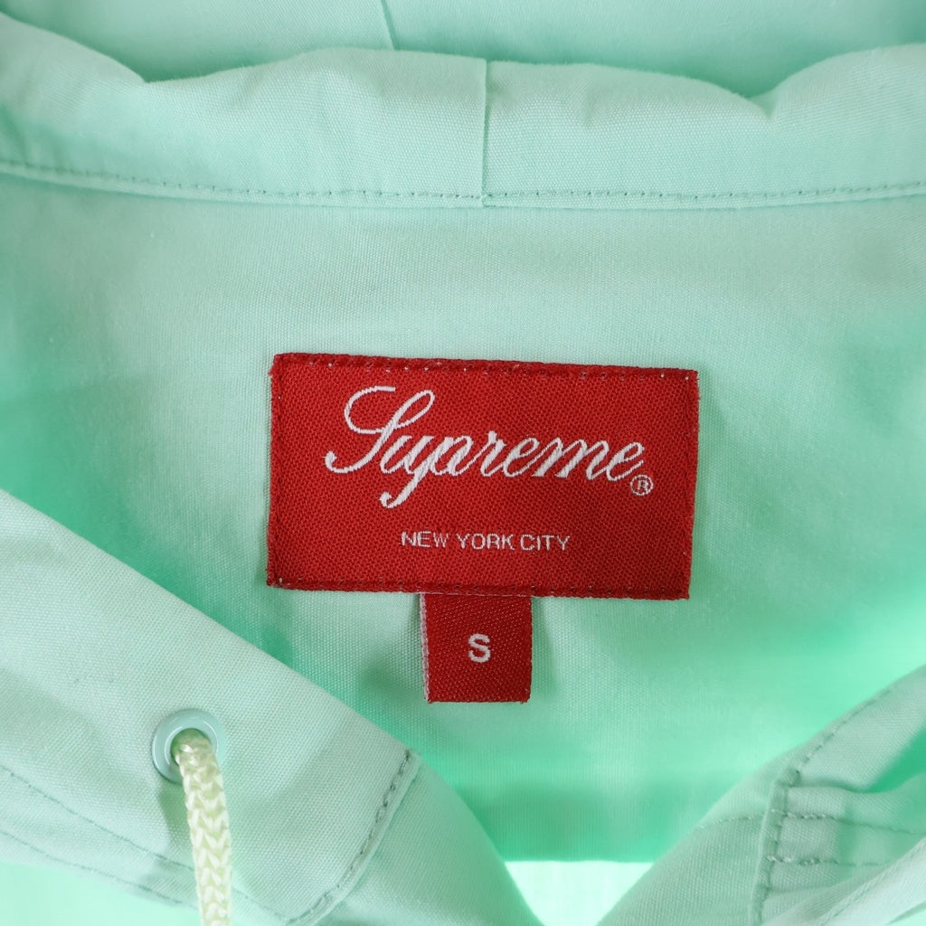 SUPREME(シュプリーム) 16SS Hooded Snap Front Shirt フーデッド スナップボタン シャツジャケット グリーン