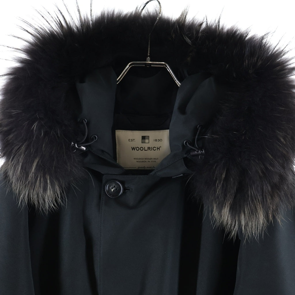 WOOLRICH(ウールリッチ) 20AW × JOURNAL STANDARD ジャーナルスタンダード ARCTIC PARKA アークティックパーカ ファー付きフード ダウンジャケット ブラック WOOU0382