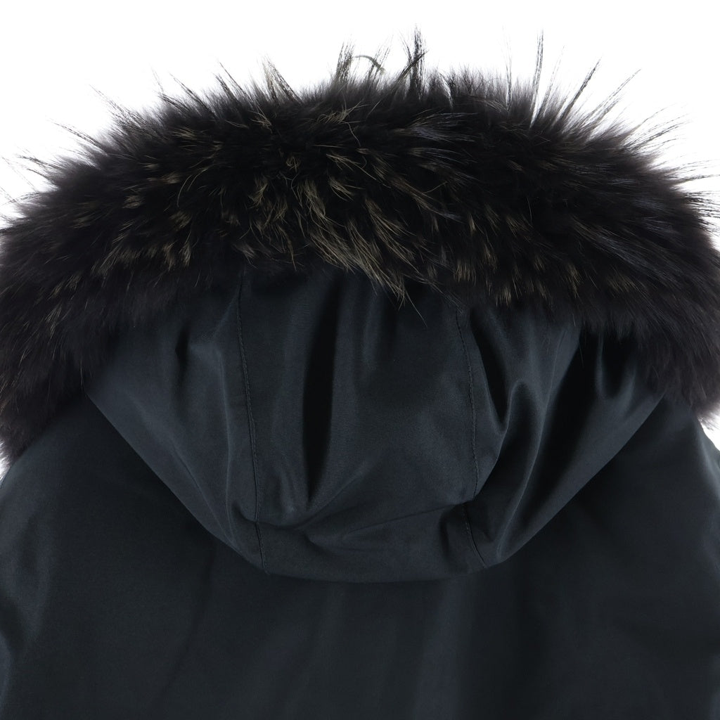 WOOLRICH(ウールリッチ) 20AW × JOURNAL STANDARD ジャーナルスタンダード ARCTIC PARKA アークティックパーカ ファー付きフード ダウンジャケット ブラック WOOU0382