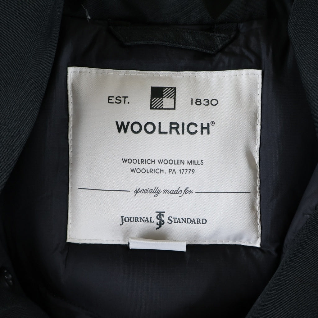 WOOLRICH(ウールリッチ) 20AW × JOURNAL STANDARD ジャーナルスタンダード ARCTIC PARKA アークティックパーカ ファー付きフード ダウンジャケット ブラック WOOU0382