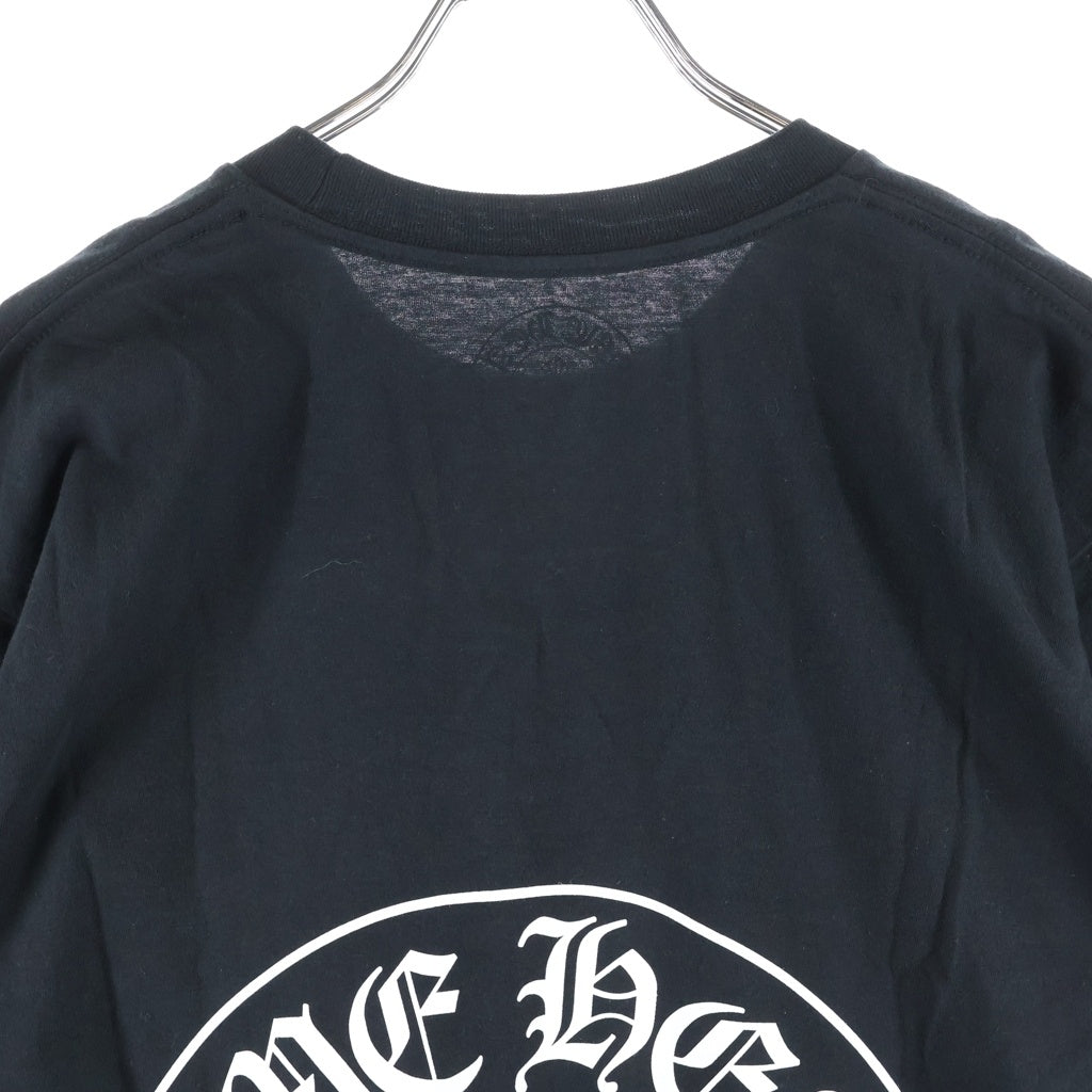 CHROME HEARTS(クロムハーツ) CH T-SHIRT 香港限定 ホースシュープリント 半袖Tシャツ ブラック