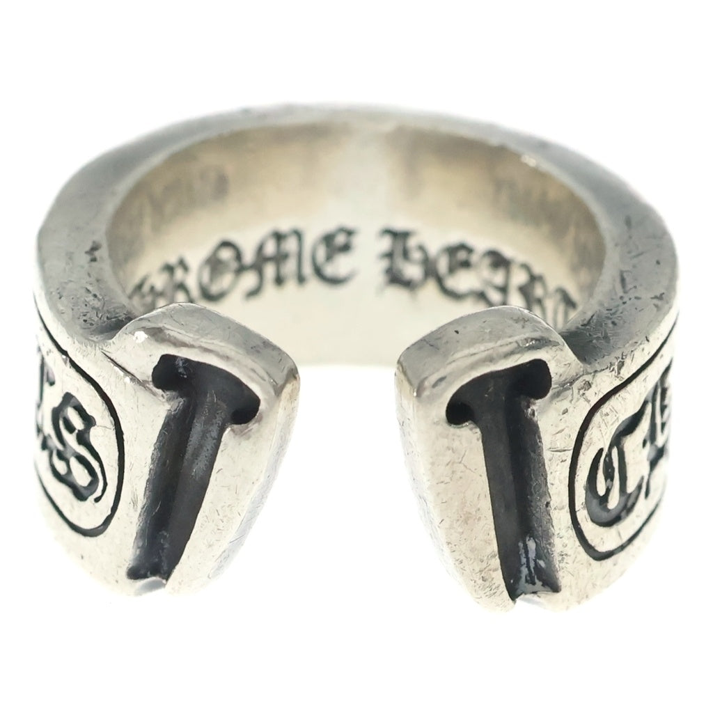 CHROME HEARTS(クロムハーツ) LG SCROLL LABEL ラージスクロールラベル リング シルバーBCA383