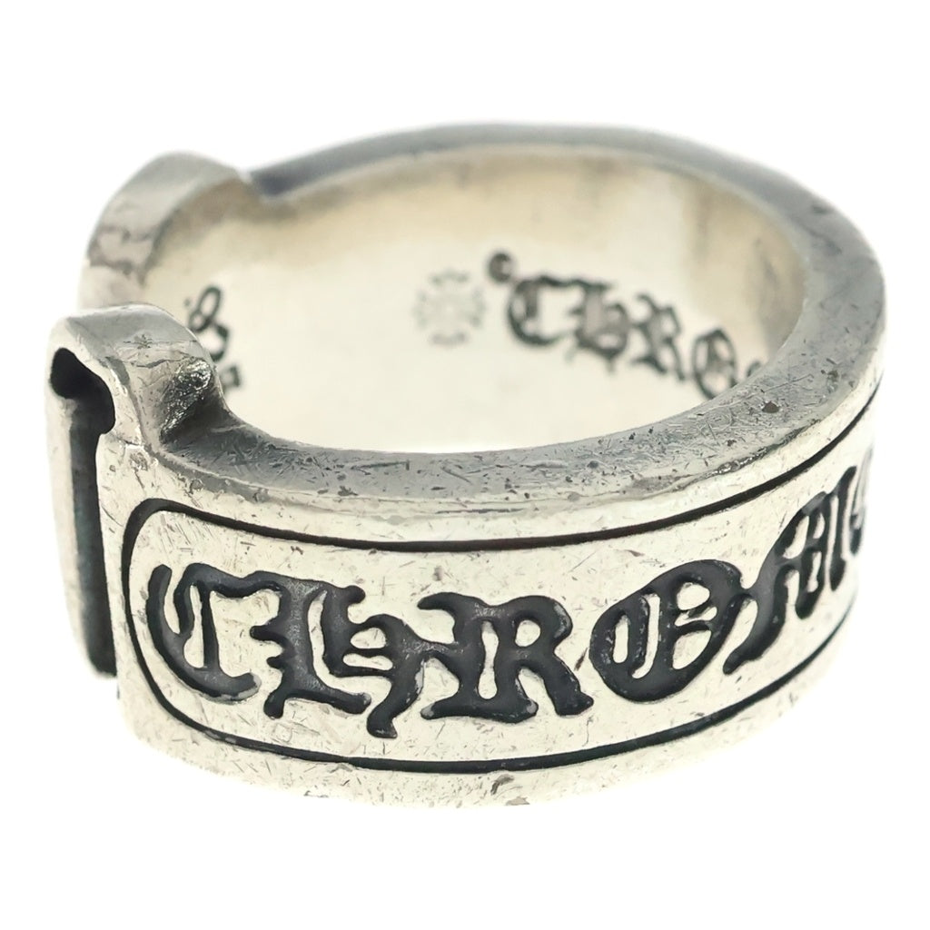 CHROME HEARTS(クロムハーツ) LG SCROLL LABEL ラージスクロールラベル リング シルバーBCA383