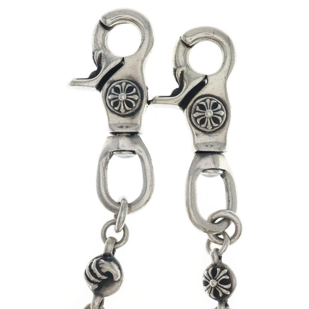 CHROME HEARTS(クロムハーツ) MULTIBALL SHORT-T/2クリップショート#2マルチボール ウォレットチェーン シルバー