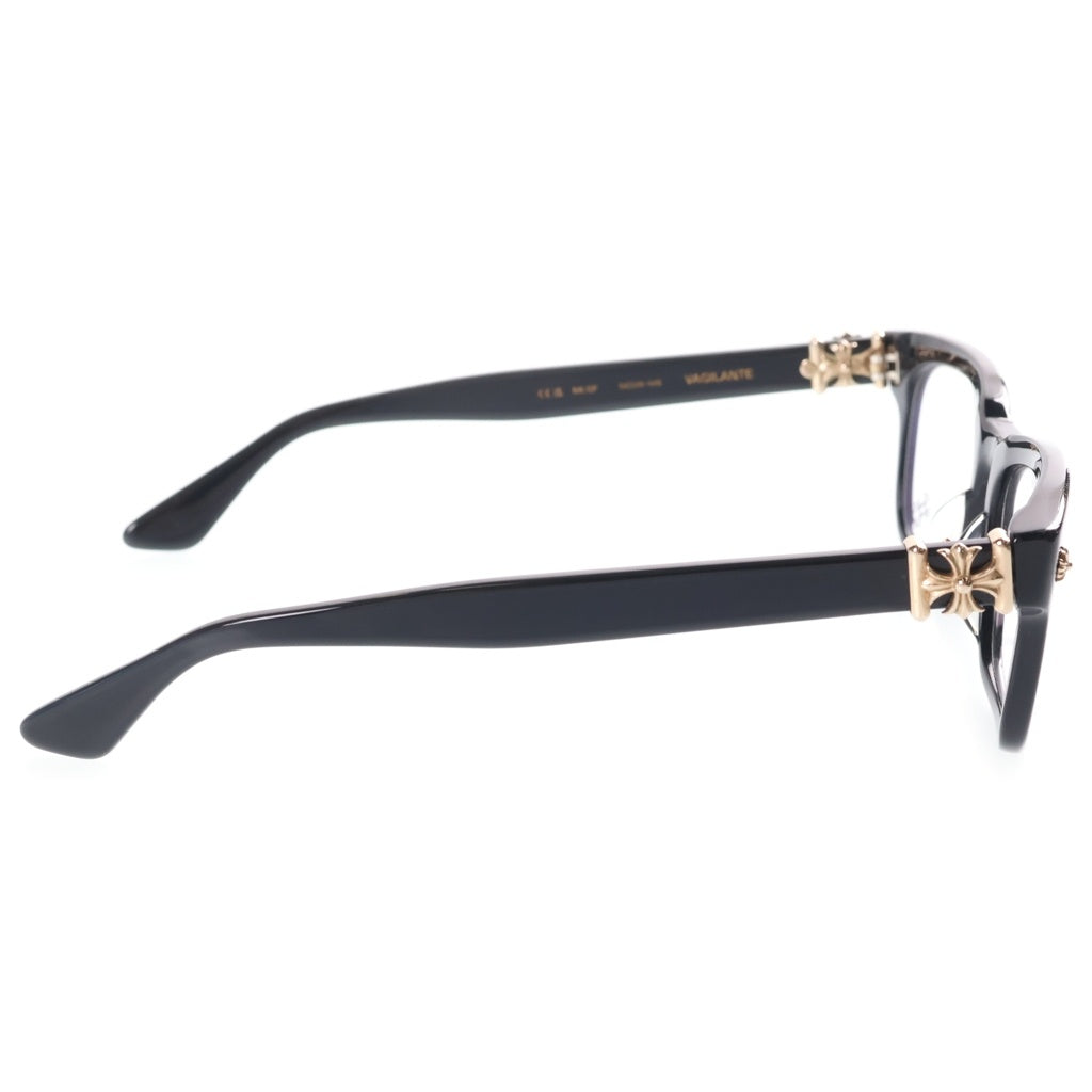 CHROME HEARTS(クロムハーツ) VAGILANTE ヴァジランテ CHプラステンプル ウェリントンサングラス アイウェア 眼鏡 ブラック/ゴールド
