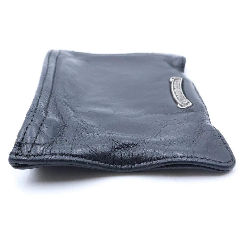 CHROME HEARTS(クロムハーツ) ZPR CHNG PURSE2 チェンジパース レザーコインケース ブラック