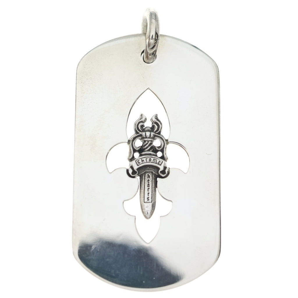 CHROME HEARTS(クロムハーツ) D TAG LRG FLE DAG フレアダガードッグタグ ラージドッグタグ ネックレストップ