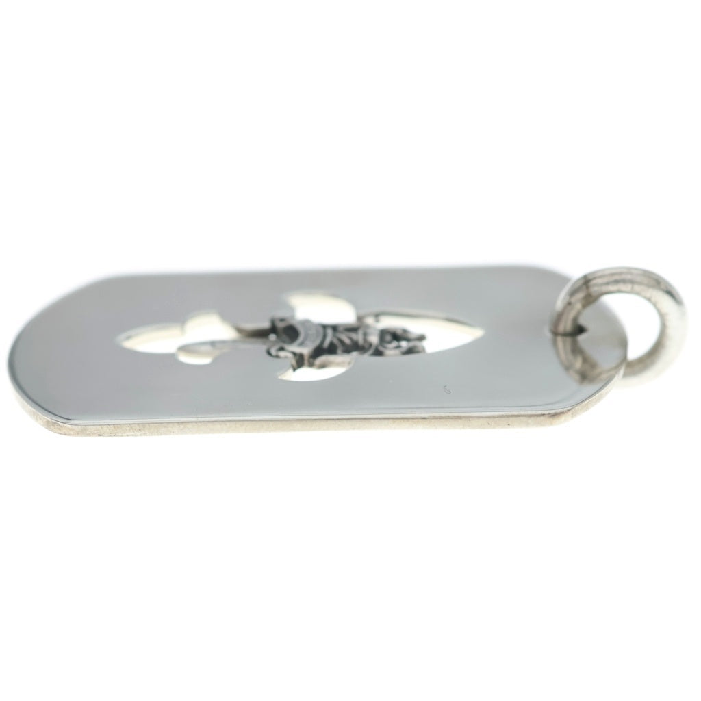 CHROME HEARTS(クロムハーツ) D TAG LRG FLE DAG フレアダガードッグタグ ラージドッグタグ ネックレストップ