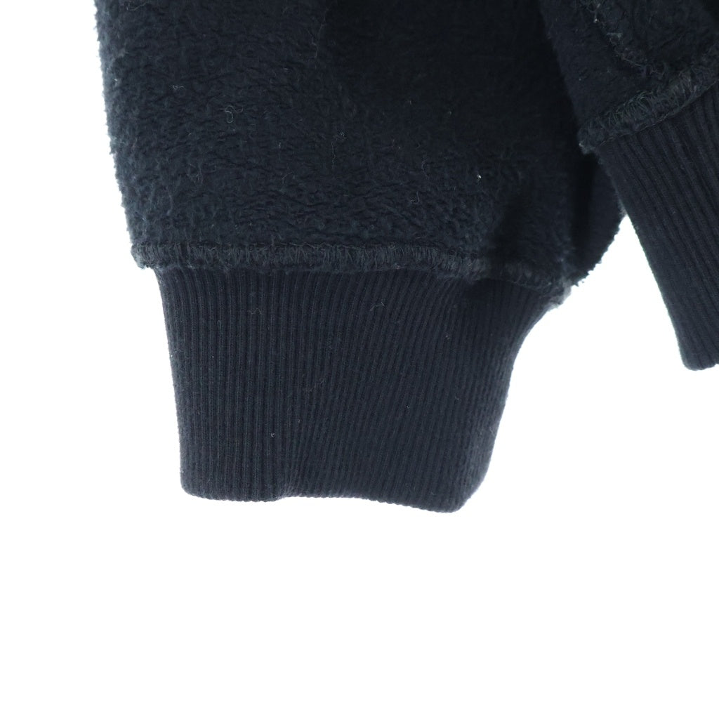 VETEMENTS(ヴェトモン) Inside Out Oversize Sweat Hoodie インサイドアウト オーバーサイズ プルオーバーパーカー フーディー ブラック WAH19TR107