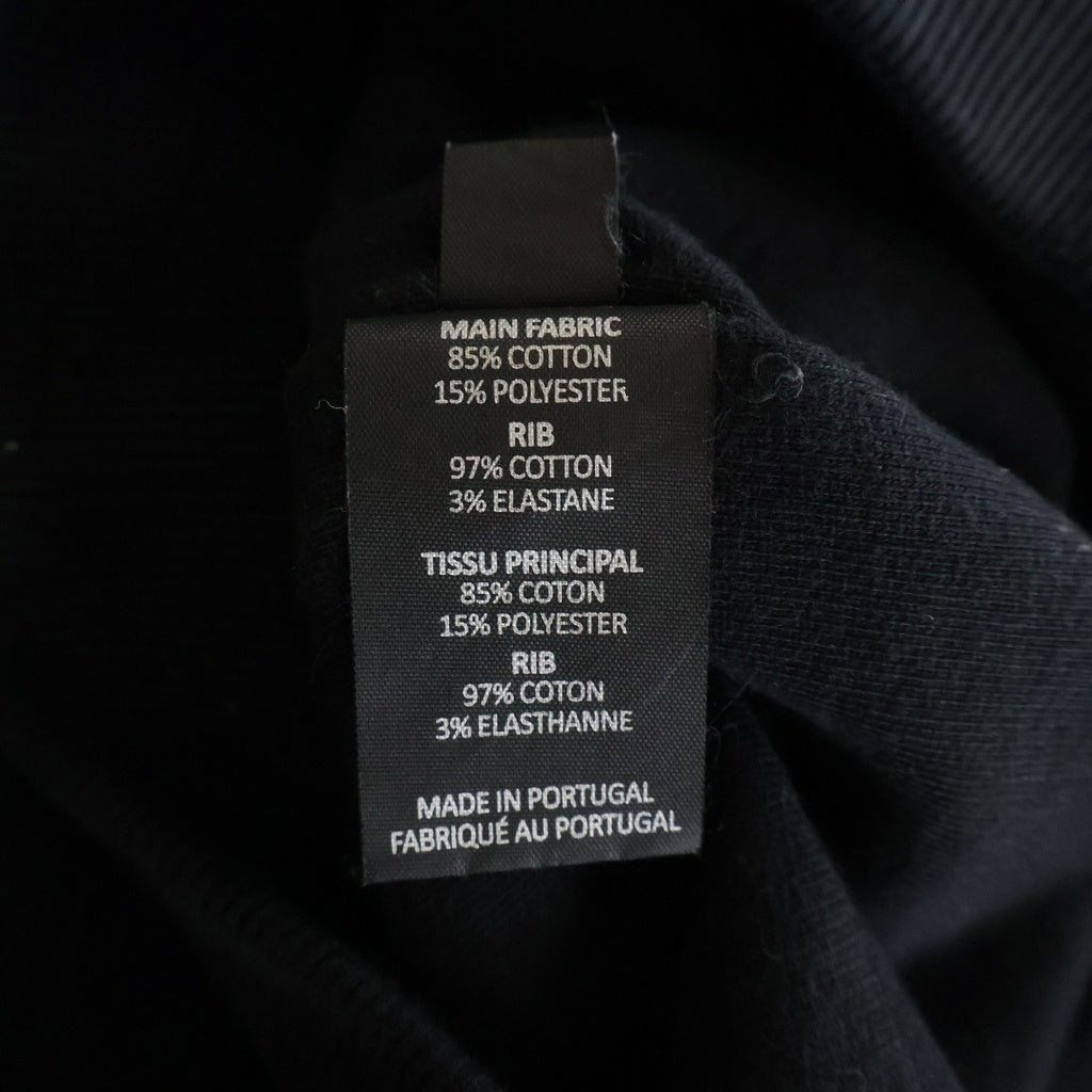 VETEMENTS(ヴェトモン) Inside Out Oversize Sweat Hoodie インサイドアウト オーバーサイズ プルオーバーパーカー フーディー ブラック WAH19TR107