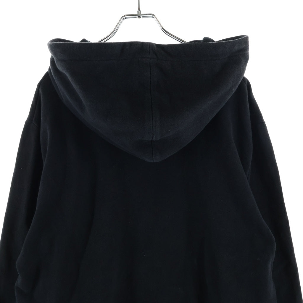 SAINT LAURENT PARIS(サンローランパリ) MINI LOGO HOODIE シグネチャー クロップパーカー ブラック 677259 YB2PG