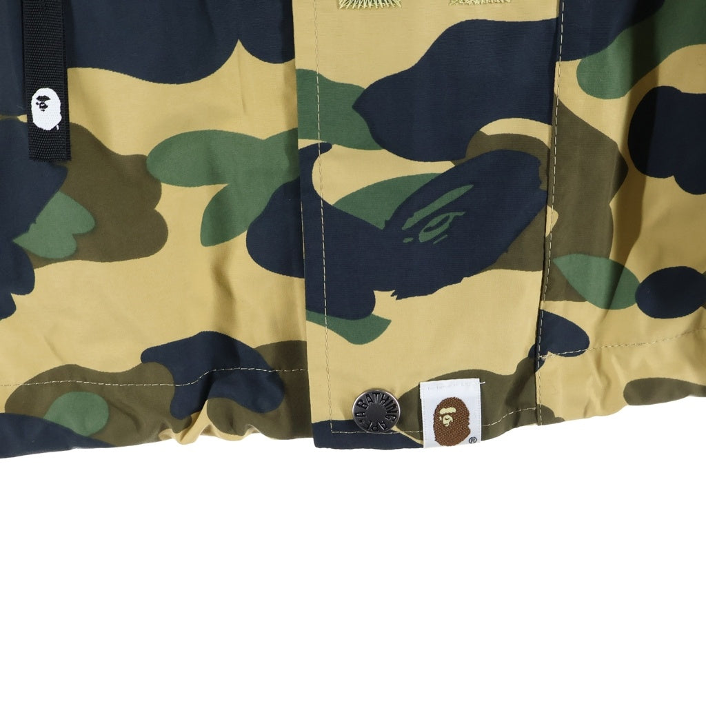 A BATHING APE(アベイシングエイプ) 1st camo GORE-TEX スノーボードジャケット マウンテンパーカー ゴアテックス マルチカラー