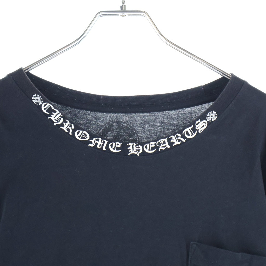 CHROME HEARTS(クロムハーツ) CH LS NECK LOGO ネックロゴプリント 袖