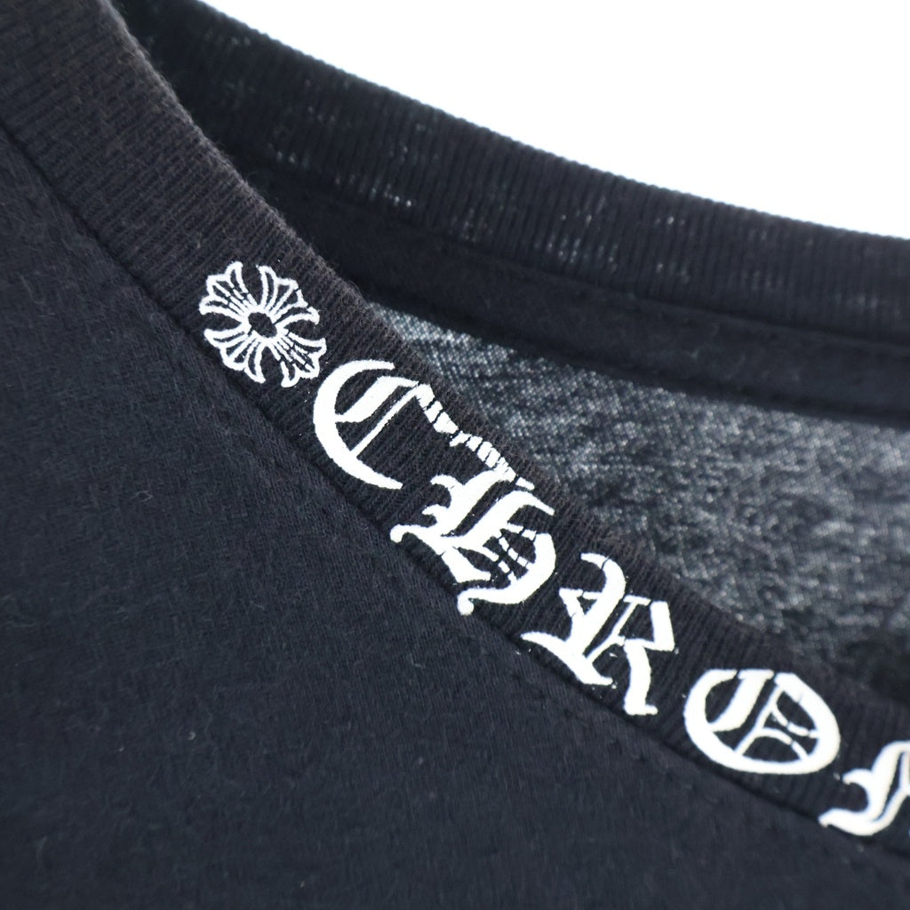 CHROME HEARTS(クロムハーツ) CH LS NECK LOGO ネックロゴプリント 袖