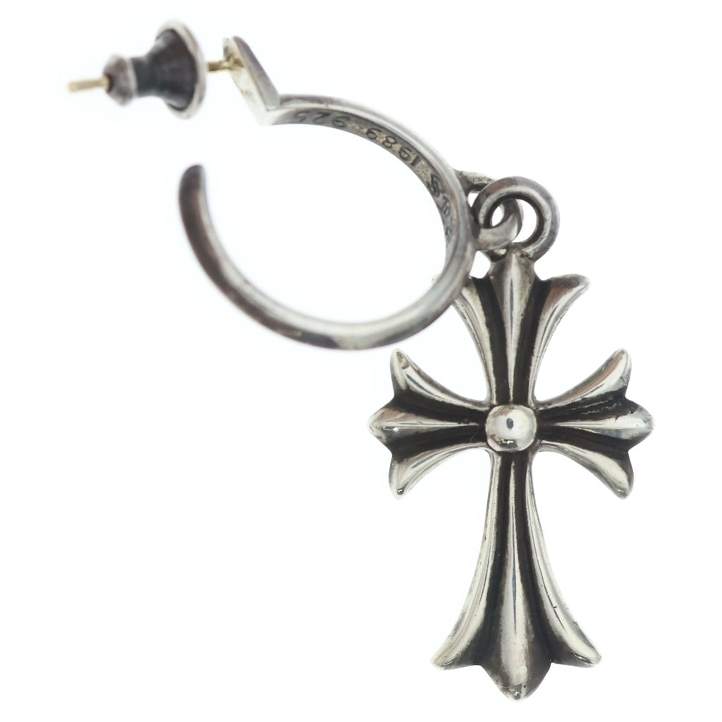 CHROME HEARTS(クロムハーツ) TINY CH CROSS タイニーCHクロス フープピアス シルバー BCA115