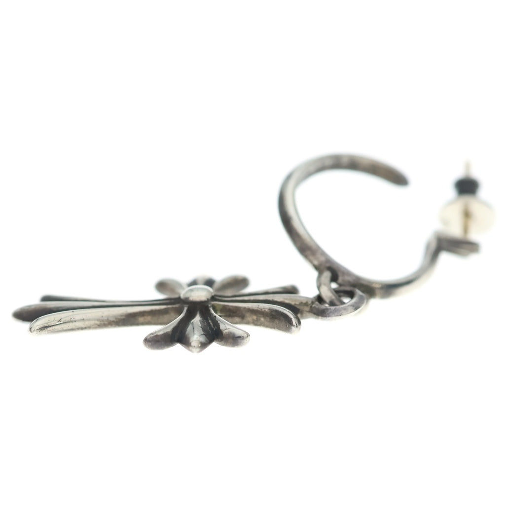 CHROME HEARTS(クロムハーツ) TINY CH CROSS タイニーCHクロス フープピアス シルバー BCA115