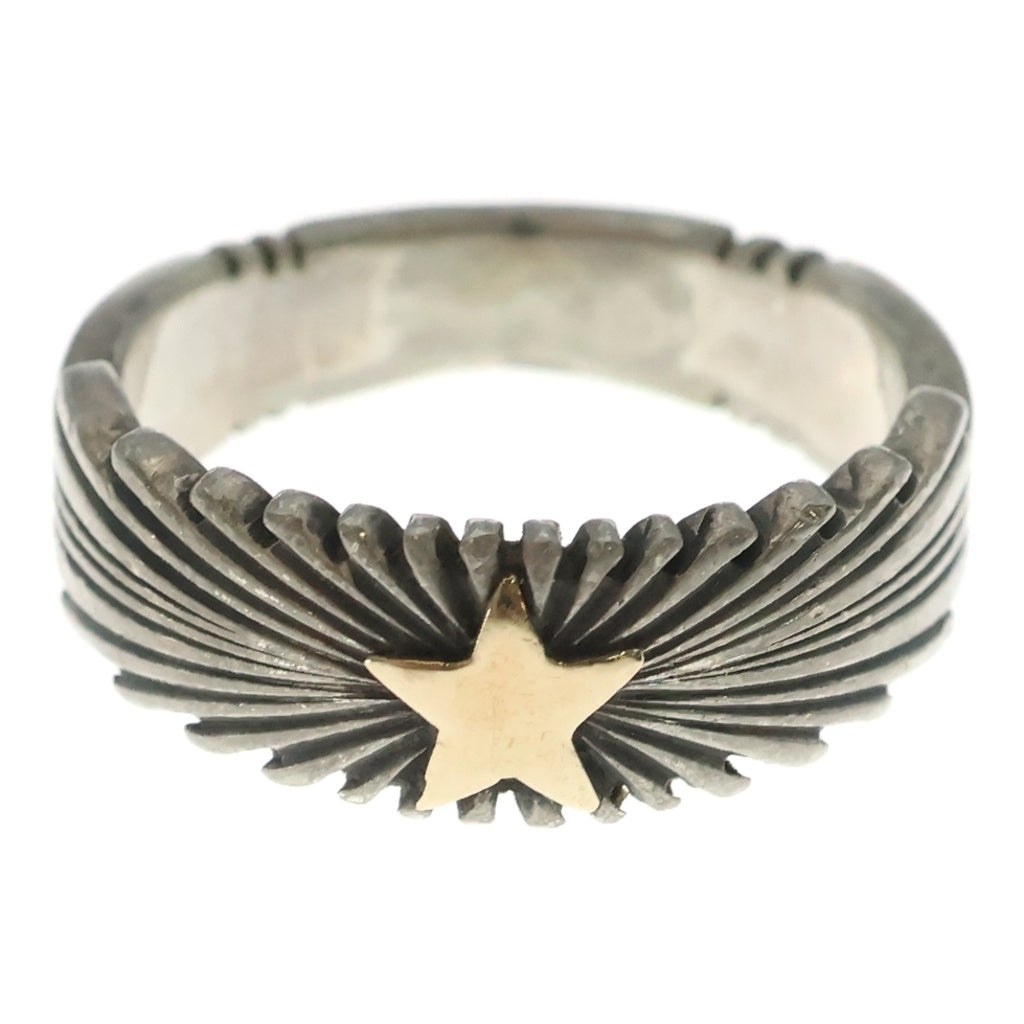 INDIAN JEWELRY(インディアンジュエリー) Pat Bedonie パットペドニー ナバホ族 スターバースト リング 14K