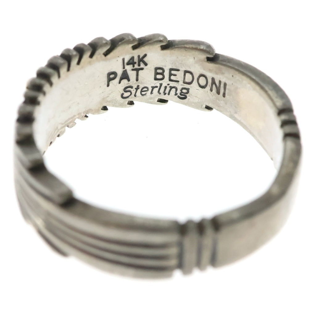 INDIAN JEWELRY(インディアンジュエリー) Pat Bedonie パットペドニー ナバホ族 スターバースト リング 14K