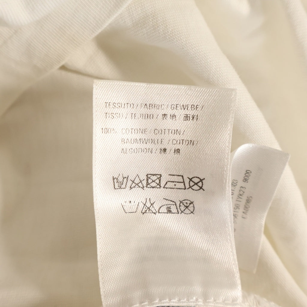 BALENCIAGA(バレンシアガ) 18SS BB MODE TEE フロントロゴ クルーネック半袖カットソー ホワイト 556150