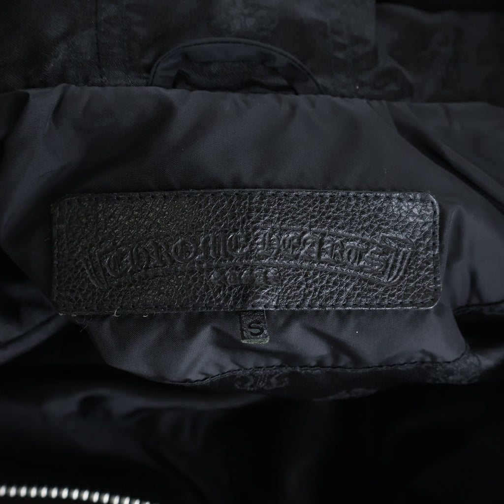 CHROME HEARTS(クロムハーツ) DEGENERATE BSフレア装飾ナイロンフーデットブルゾン