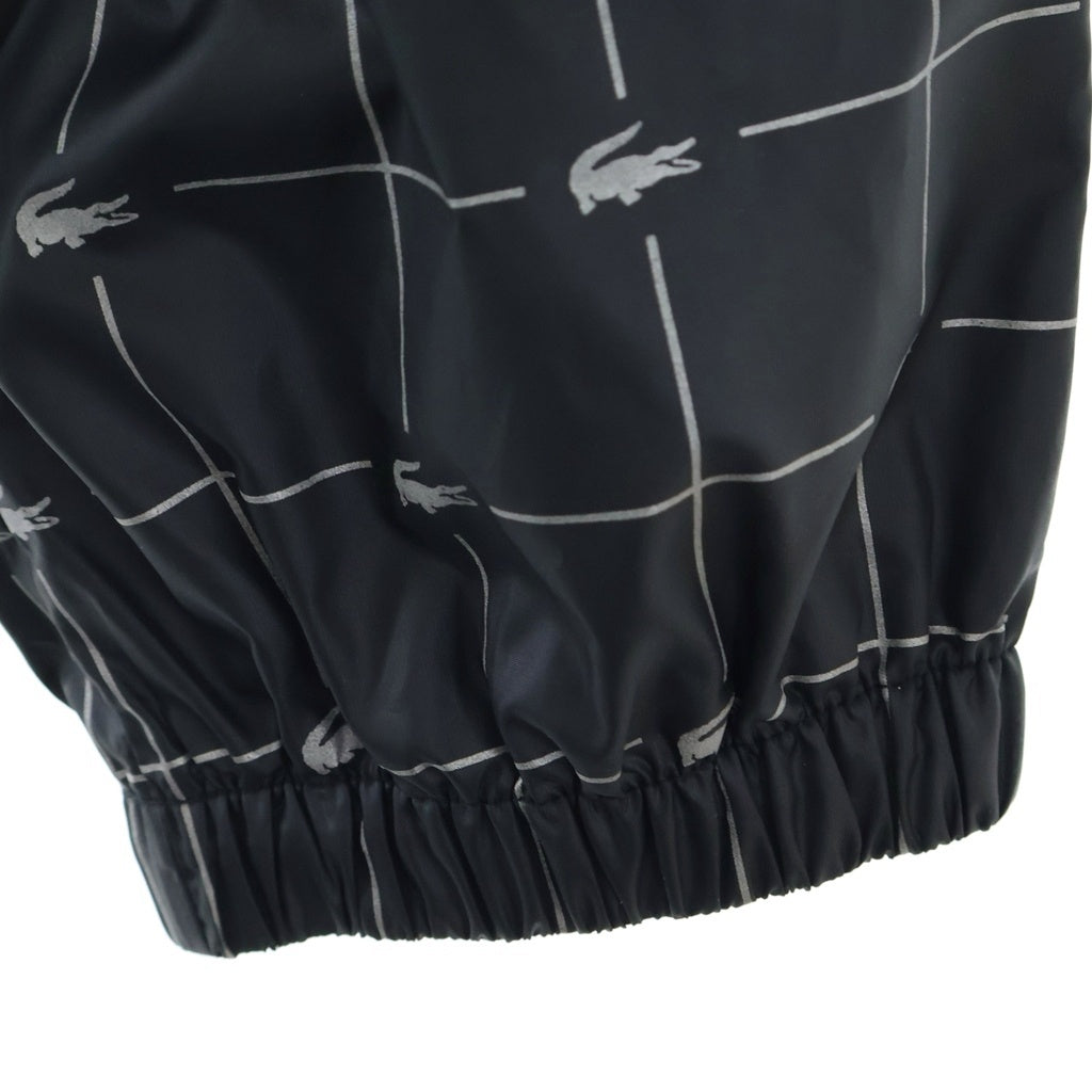 SUPREME(シュプリーム) 18SS ×Lacoste Reflective Grid Anorak ラコステ リフレクティブグリッドアノラックパーカー ブラック