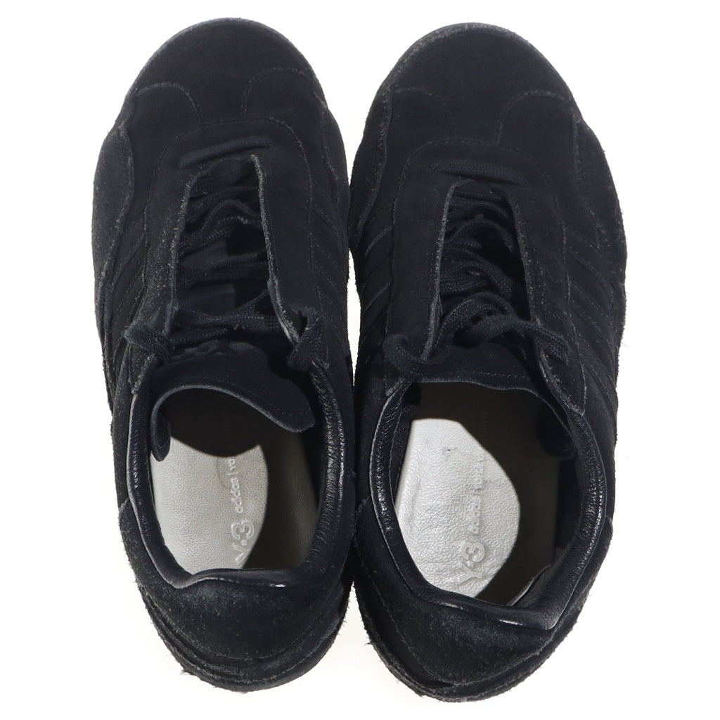 Y-3(ワイスリー) GAZELLE ガゼル スエード ローカットスニーカー ブラック IE3239