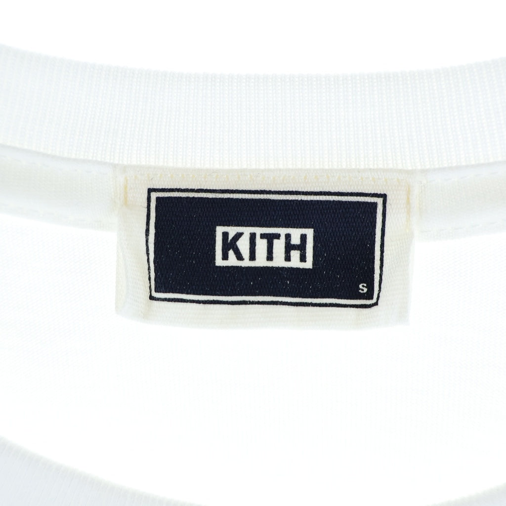 KITH(キス) ポケットロゴプリント クルーネック 半袖Tシャツ ホワイト