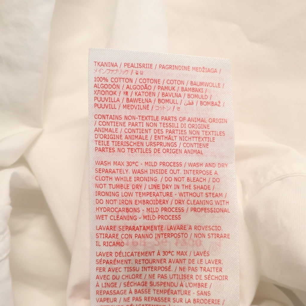 MARNI(マルニ) COTTON POPLIN SHIRT コットン 刺繍 長袖シャツ ホワイト レディース CAMA0661S3