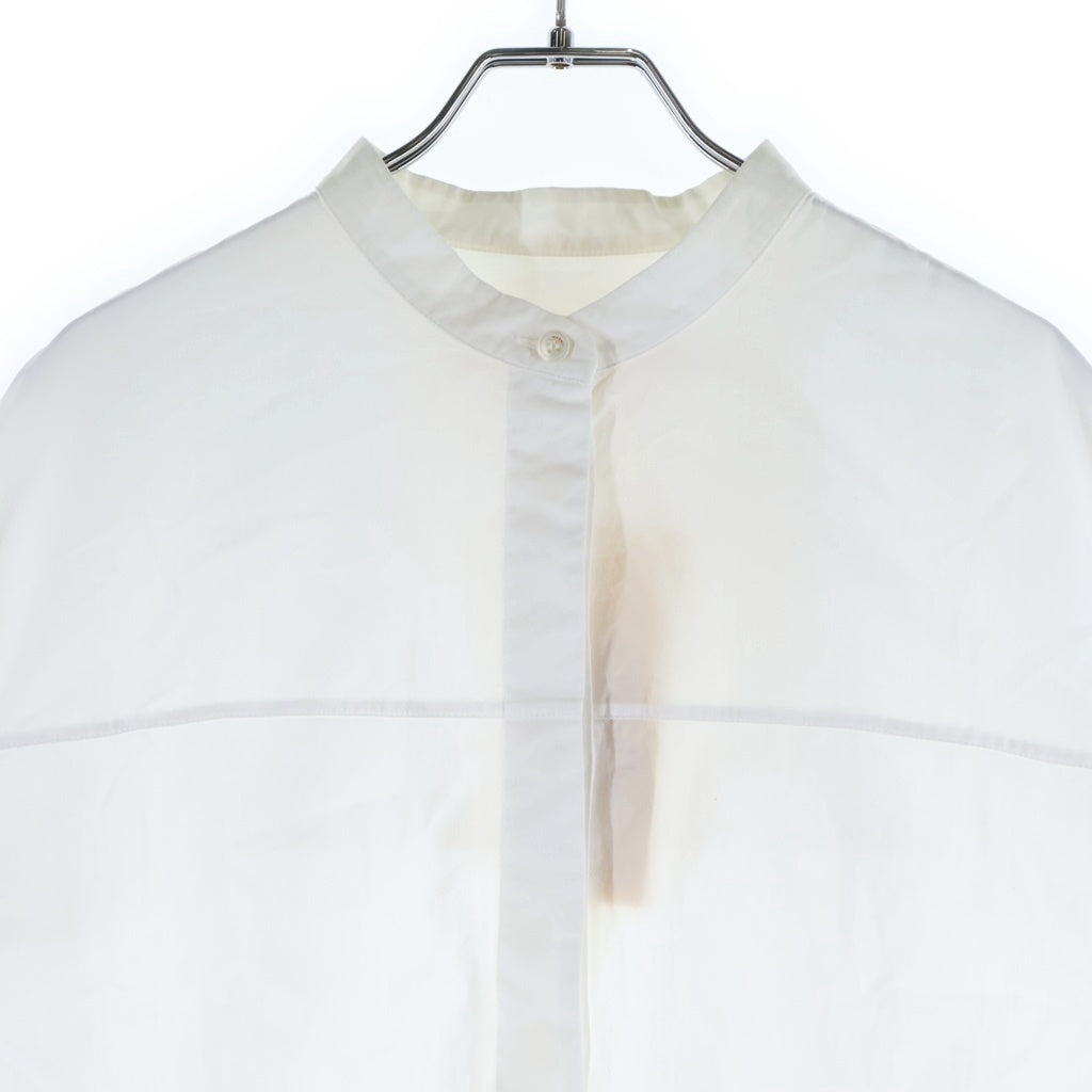 MARNI(マルニ) 25SS Cotton Poplin Shirt コットン 長袖シャツ ホワイト レディース CAMA0610UD
