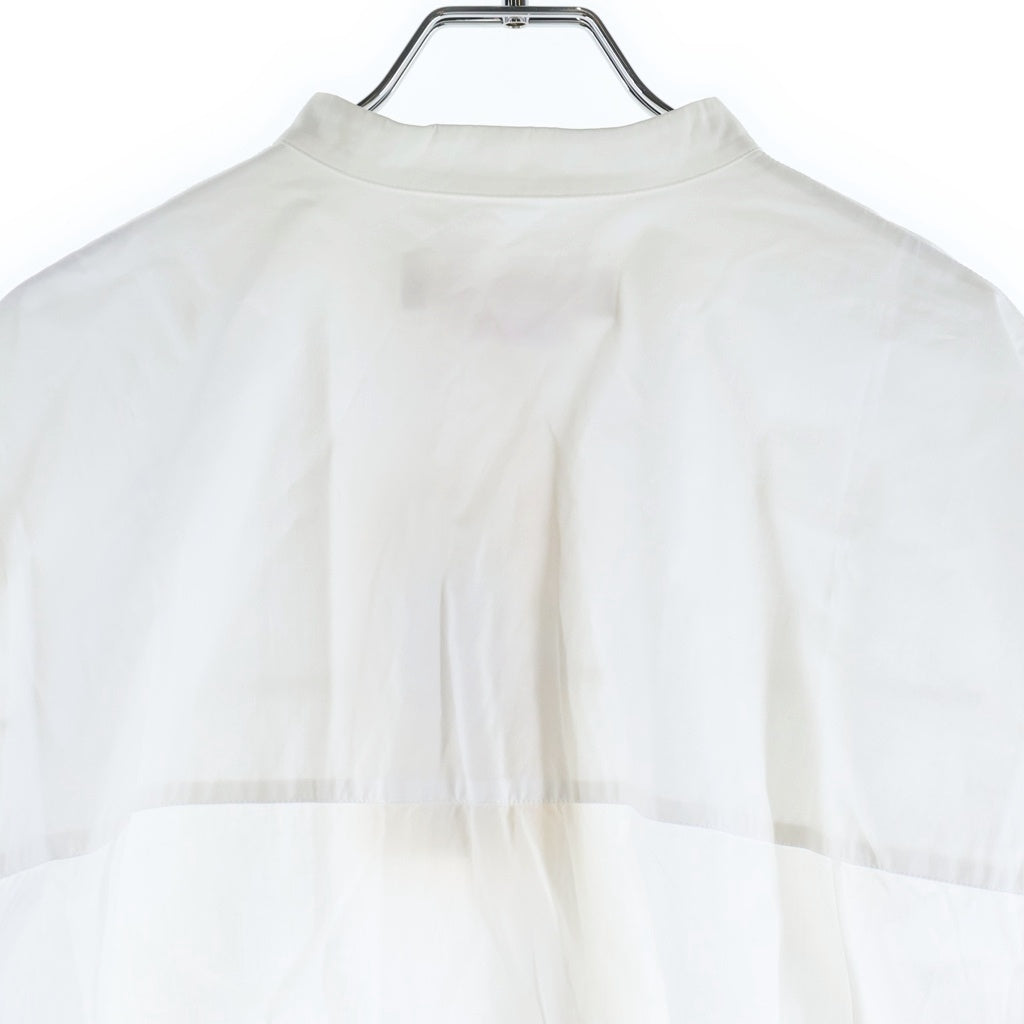 MARNI(マルニ) 25SS Cotton Poplin Shirt コットン 長袖シャツ ホワイト レディース CAMA0610UD