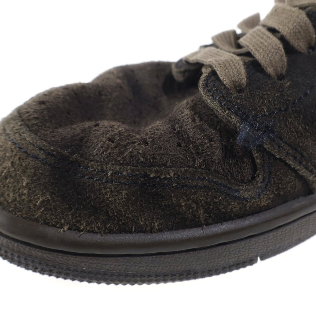 NIKE(ナイキ) ×TRAVIS SCOTT AIR JORDAN 1 LOW OG SP VELVET BROWN トラヴィススコット エアジョーダン1 ベルベットブラウン ローカットスニーカー ブラウン US8.5/26.5cm DM7866-202