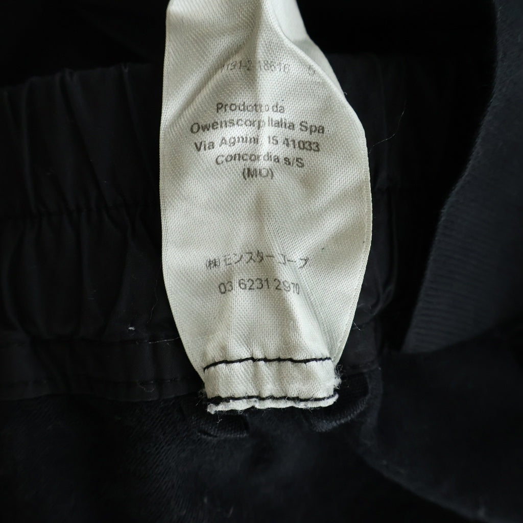 DRKSHDW(ダークシャドウ) CREATCH CARGO DRAWSTRING PANTS クリーチカーゴ ドローストリング パンツ ブラック DU01B7376-RIG