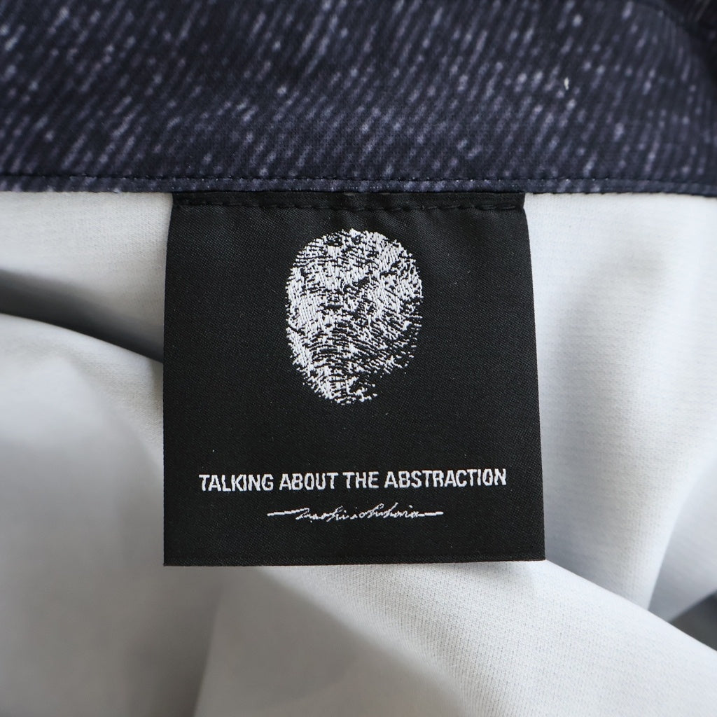 TALKING ABOUT THE ABSTRACTION(トーキング アバウト ザ アブストラクション) 2nd Type Denim Print Jacket デニム転写プリント ジャケット インディゴ NPT-J-002B