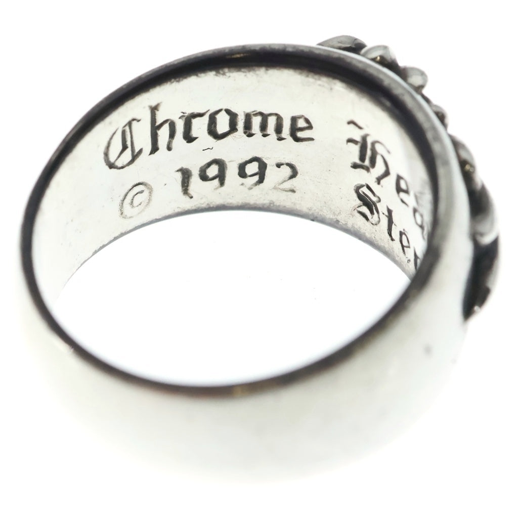 CHROME HEARTS(クロムハーツ) FLRL CRS フローラルクロス リング シルバー BCA346