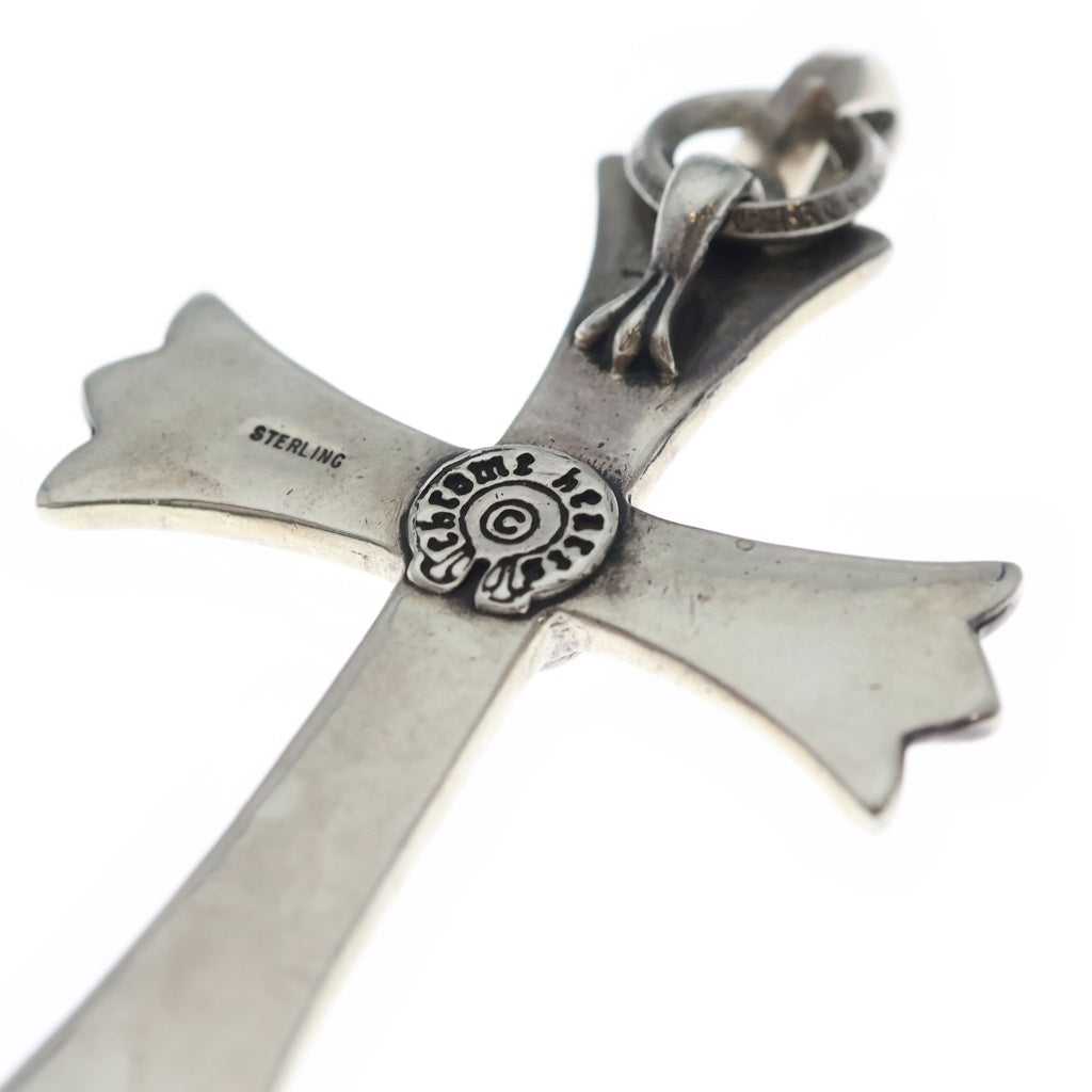 CHROME HEARTS(クロムハーツ) CH CRS LG W/BALE Wベイル ラージCHクロスペンダントトップ シルバー BCA215
