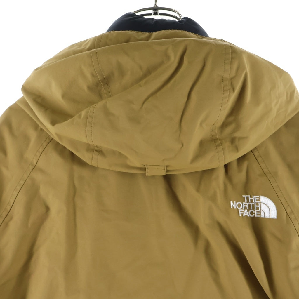 THE NORTH FACE(ザノースフェイス) GRACE TRICLIMATE PARKA グレイス トリクライメイト パーカ ロゴ刺繍 ナイロン インナーダウン ジップアップ フーデッド ジャケット ベージュ NPW61935