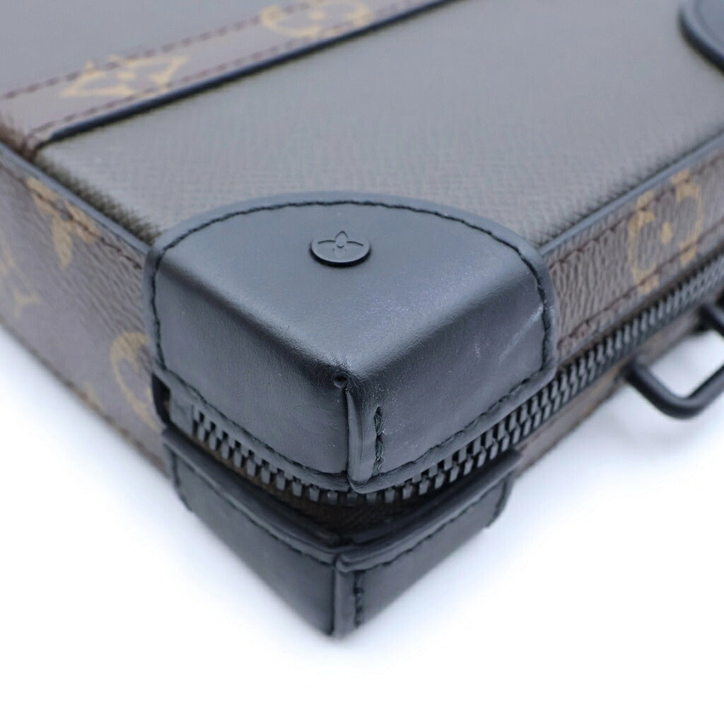 LOUIS VUITTON(ルイヴィトン) タイガ モノグラム ソフトトランク ウォレット ショルダーバッグ ブラウン M30697