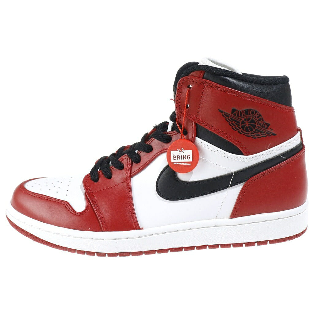 NIKE(ナイキ) AIR JORDAN1 RETRO HIGH CHICAGO エアジョーダン1 レトロ シカゴ ハイカットスニーカー レッド/ホワイト US11/29cm 332550-163