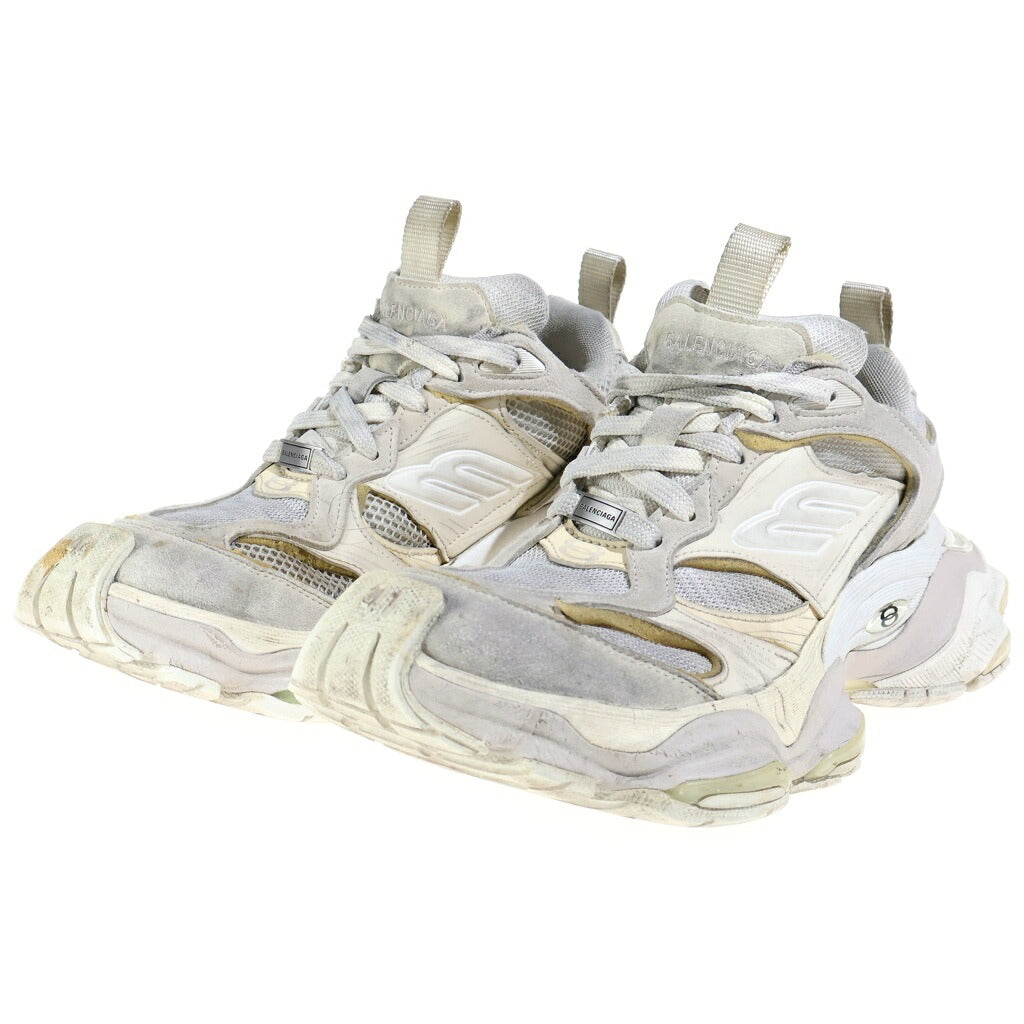 BALENCIAGA(バレンシアガ) 24SS CARGO カーゴ ヴィンテージ加工 ローカットスニーカー ホワイト 785754