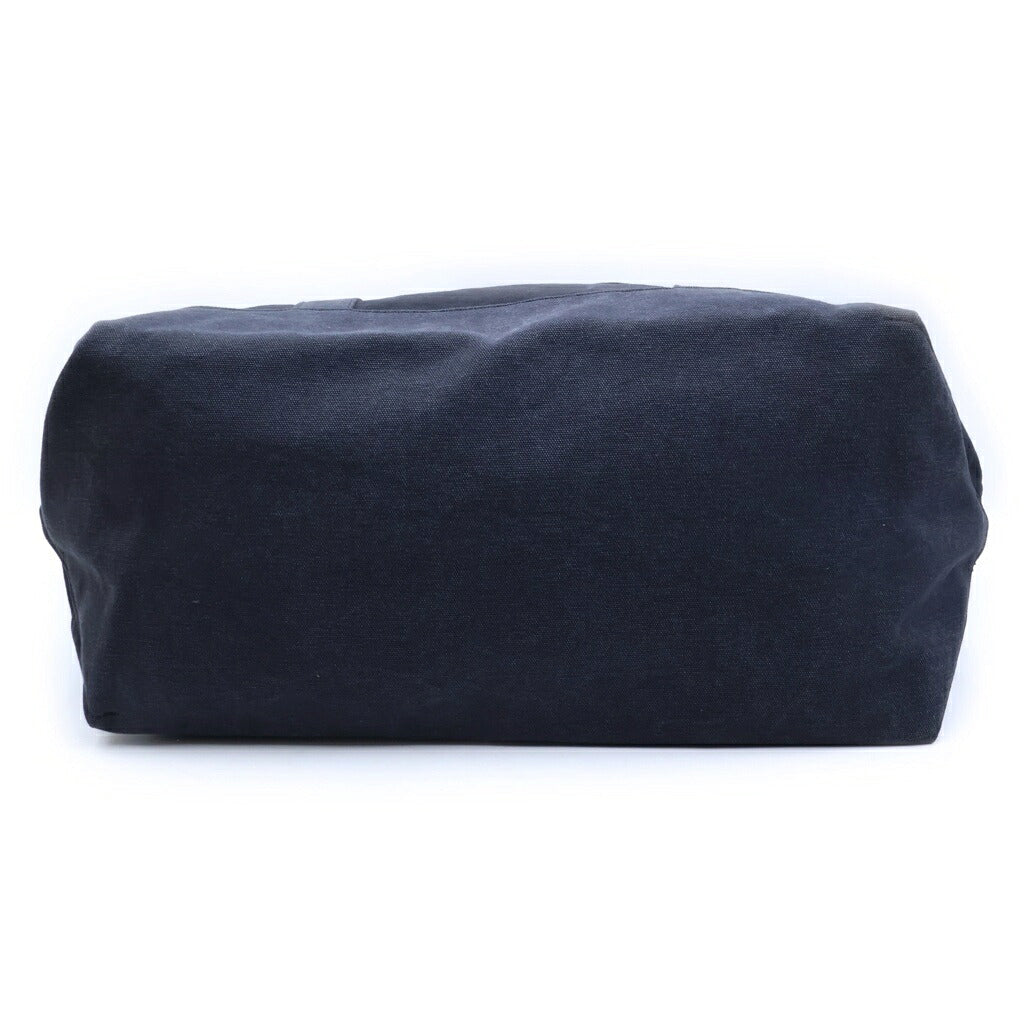 TALKING ABOUT THE ABSTRACTION(トーキング アバウト ザ アブストラクション) 3D CROSS TOTE クロスパッチ コットン トートバッグ ブラック 2526AW-AC-008