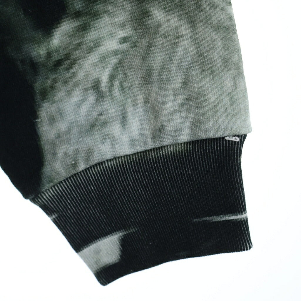TALKING ABOUT THE ABSTRACTION(トーキング アバウト ザ アブストラクション) Chalse Photo Hoodie フォト総柄プリント プルオーバーパーカー ブラック SS-PPK-001C