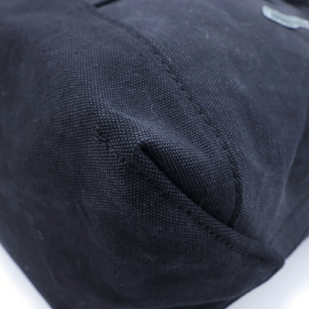 TALKING ABOUT THE ABSTRACTION(トーキング アバウト ザ アブストラクション) CROSS TOTE BAG S クロスパッチ トートバッグ ブラック 2526AW-AC-009