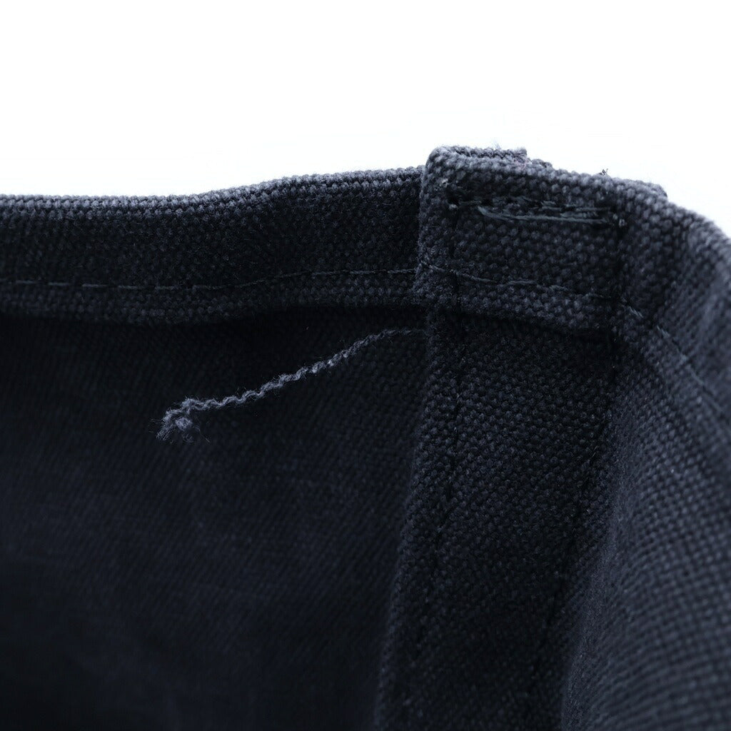 TALKING ABOUT THE ABSTRACTION(トーキング アバウト ザ アブストラクション) CROSS TOTE BAG S クロスパッチ トートバッグ ブラック 2526AW-AC-009